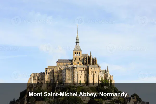 Mont Saint-Michel Abbey, Normandy