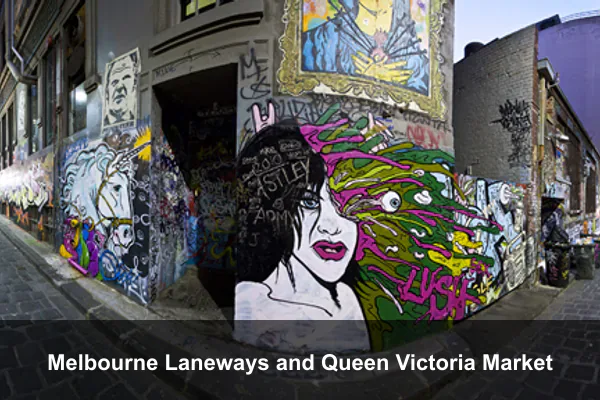 Melbourne Laneways and Queen Victoria Market