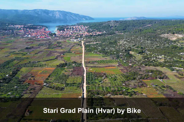 Stari Grad Plain (Hvar) by Bike