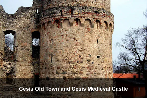 Cesis Old Town and Cesis Medieval Castle