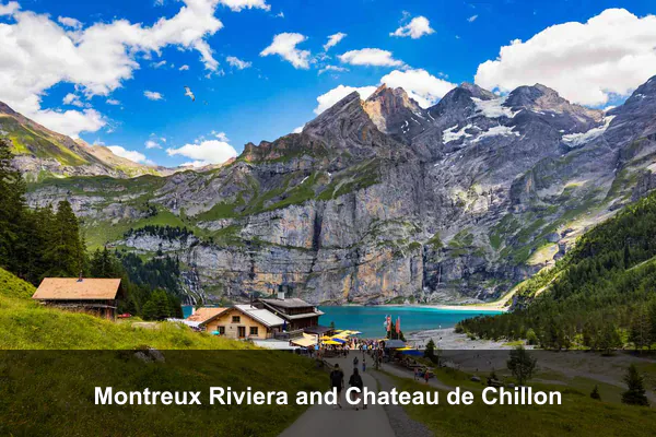 Montreux Riviera and Chateau de Chillon