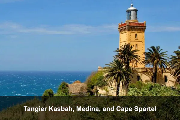 Tangier Kasbah, Medina, and Cape Spartel
