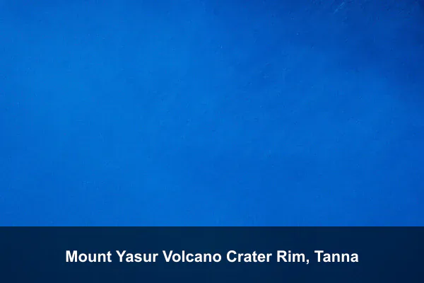 Mount Yasur Volcano Crater Rim, Tanna