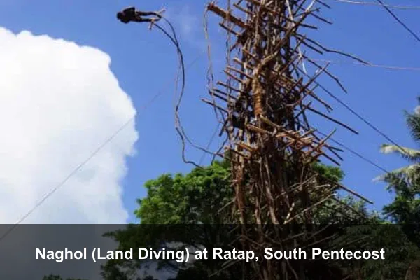 Naghol (Land Diving) at Ratap, South Pentecost