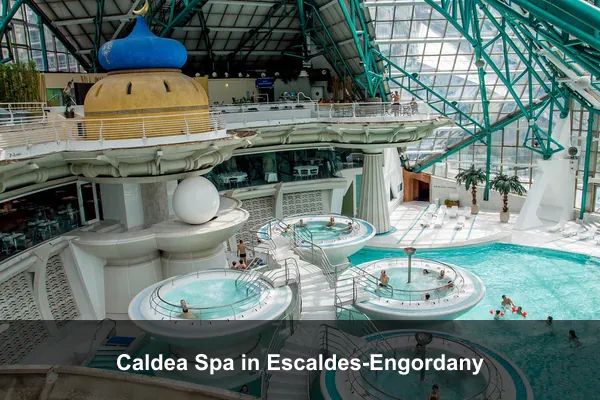 Caldea Spa in Escaldes-Engordany
