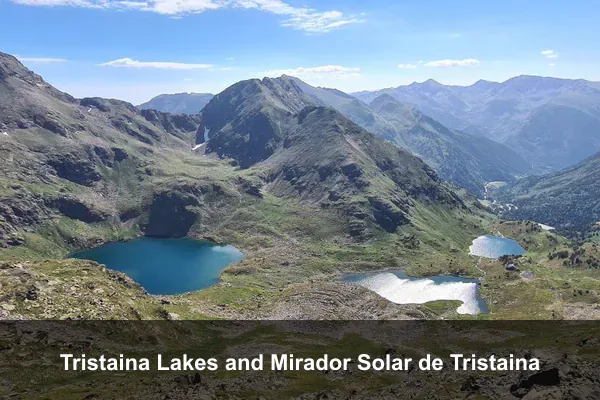 Tristaina Lakes and Mirador Solar de Tristaina