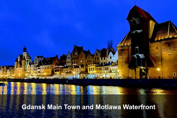 Gdansk Main Town and Motlawa Waterfront