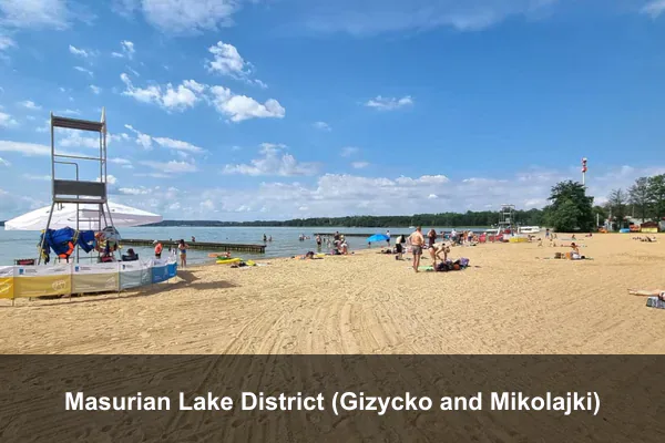 Masurian Lake District (Gizycko and Mikolajki)