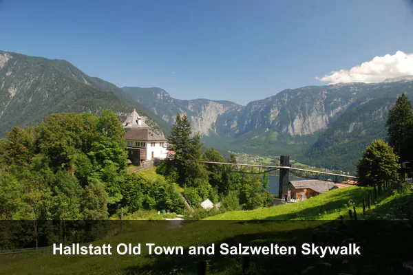 Hallstatt Old Town and Salzwelten Skywalk