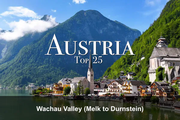 Wachau Valley (Melk to Durnstein)