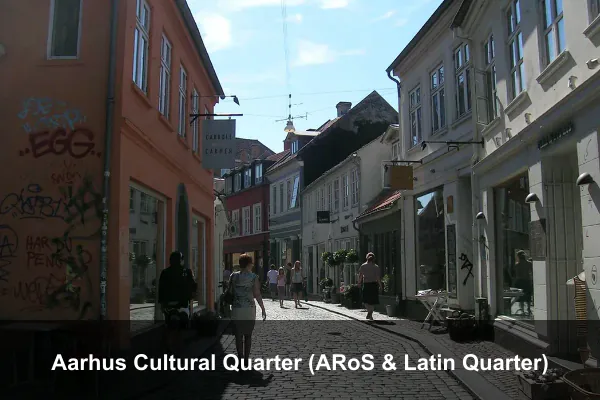 Aarhus Cultural Quarter (ARoS & Latin Quarter)