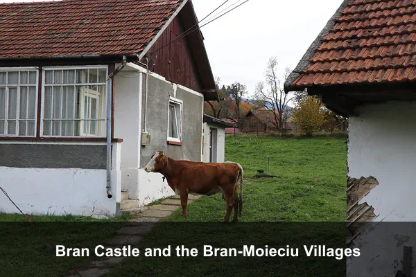 Bran Castle and the Bran-Moieciu Villages