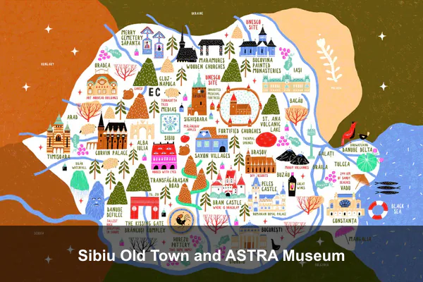 Sibiu Old Town and ASTRA Museum
