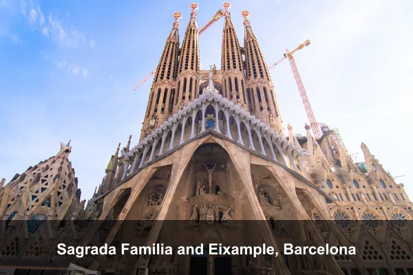 Sagrada Familia and Eixample, Barcelona