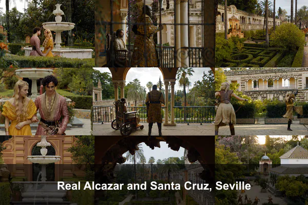 Real Alcazar and Santa Cruz, Seville