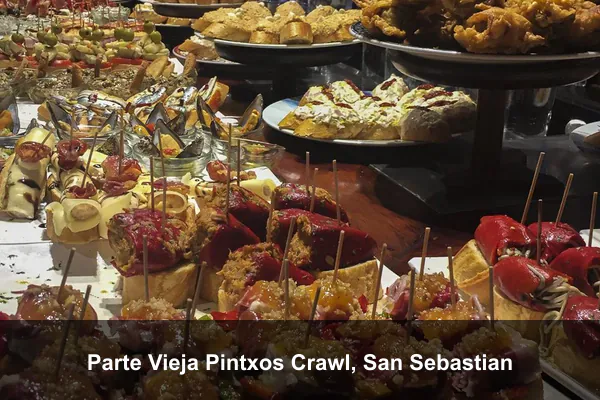 Parte Vieja Pintxos Crawl, San Sebastian