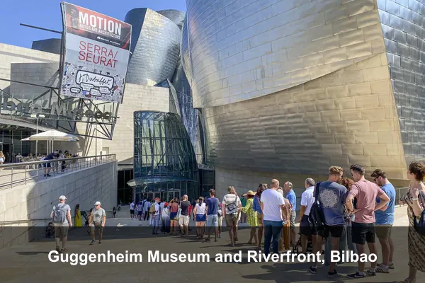 Guggenheim Museum and Riverfront, Bilbao