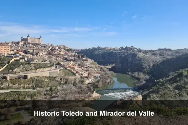 Historic Toledo and Mirador del Valle