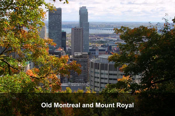 Old Montreal and Mount Royal
