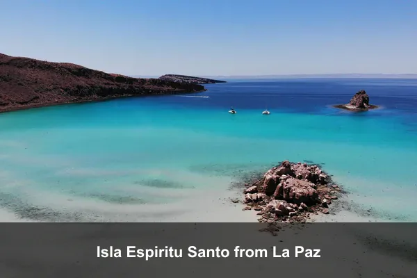 Isla Espiritu Santo from La Paz